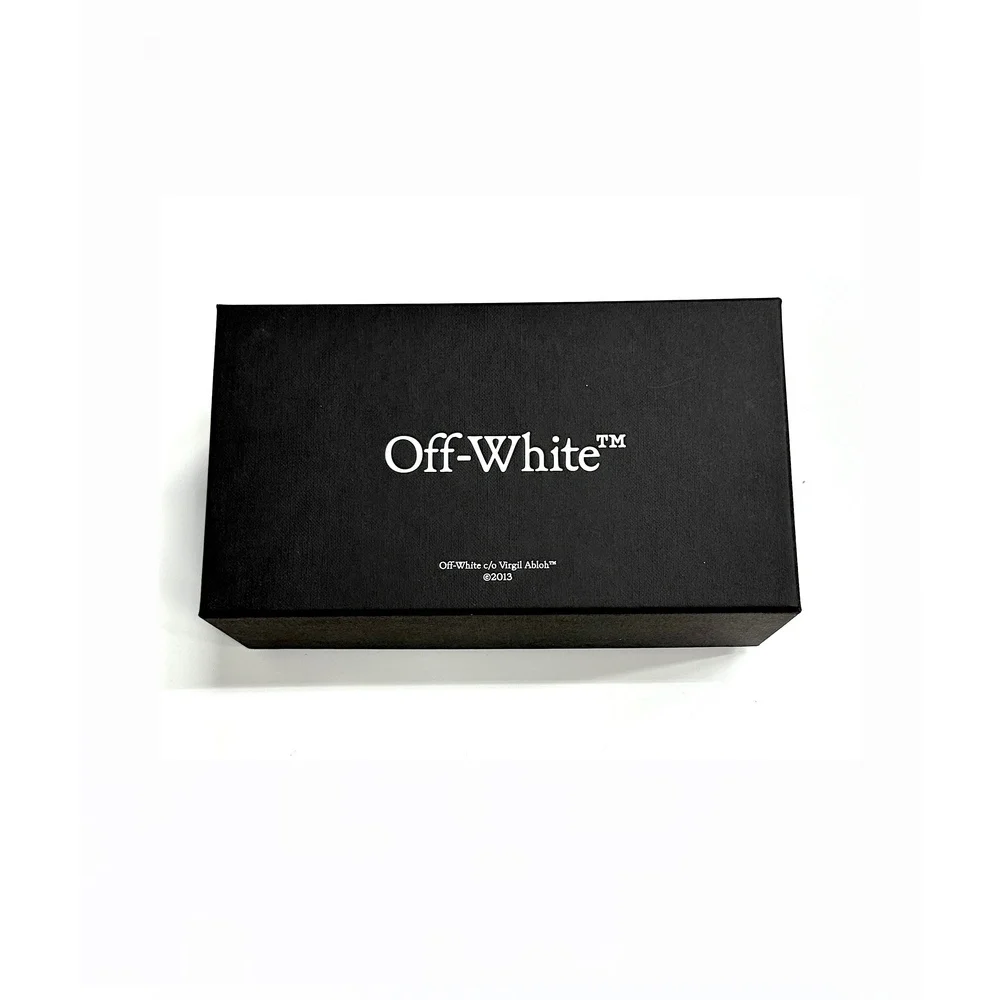 NWT Off-White Style 70 Havana Rectangle 55mm Eyeglasses